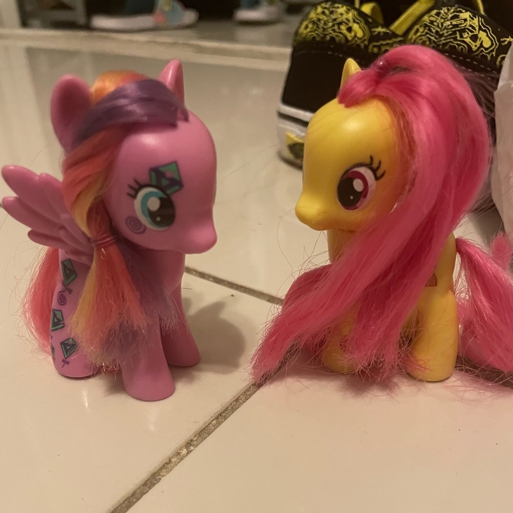 MLP Sky Wishes and Pursey Pink